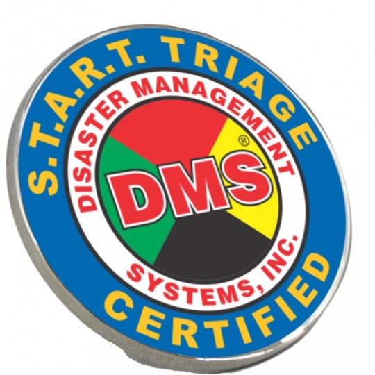 START Triage Certified Pin